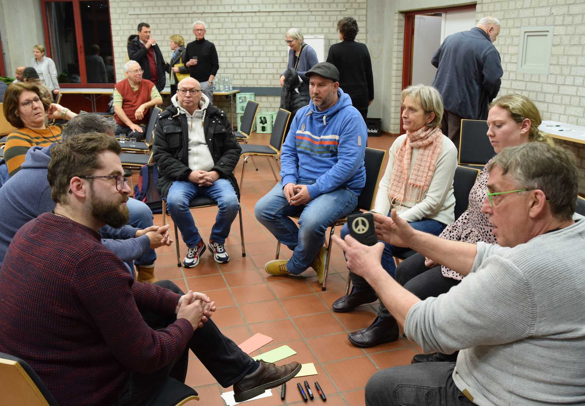Am 27. März geht es los mit den Fokusgruppen. Schon beim Auftakt von '#Mitten in Herzogenrath' wurde munter diskutiert.