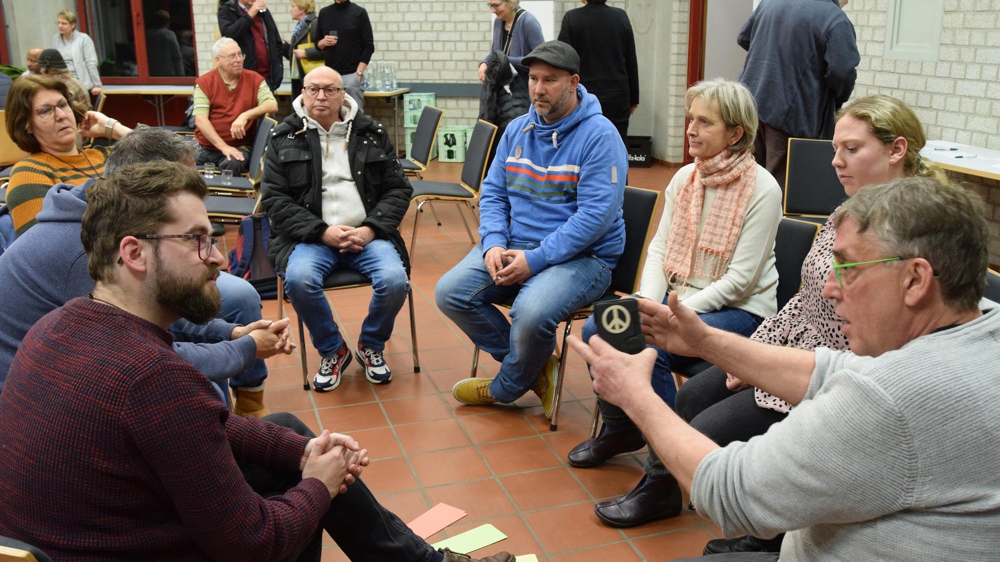 Am 27. März geht es los mit den Fokusgruppen. Schon beim Auftakt von '#Mitten in Herzogenrath' wurde munter diskutiert.